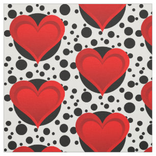 Tecido Gradientes VERMELHO AMOR CORAÇÃO + seu traseiro. &
