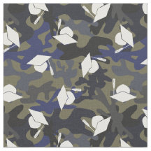 Graduação de Padrão do Camo Azul Azul-Azul-Azul