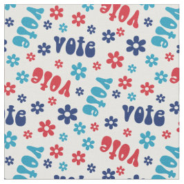 Tecido Gráfico de voto branco