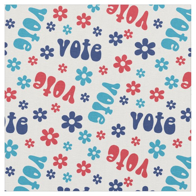 Tecido Gráfico de voto branco (Detalhe)