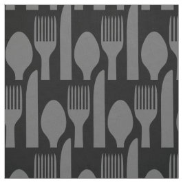 Tecido Gráfico do Fork da Faca de Spoon
