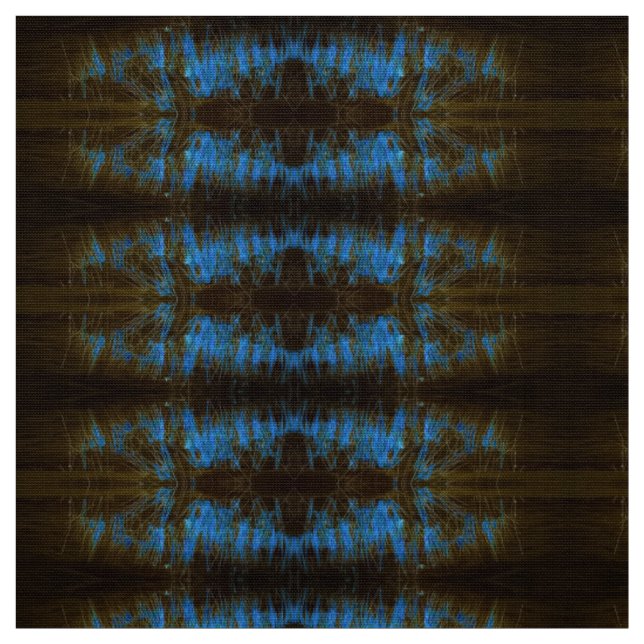 Tecido Grama de Penas Azul (Modelo)