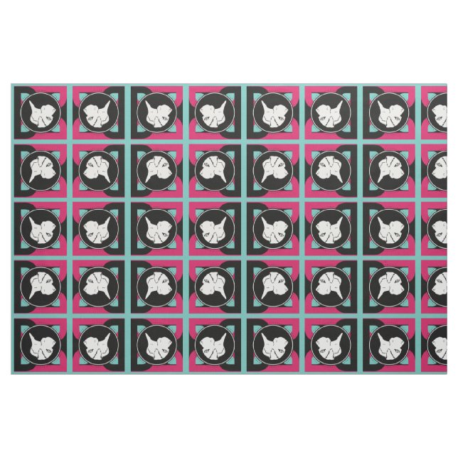 Tecido Grandes Danes Gentis Gigantes (Fat Quarter)
