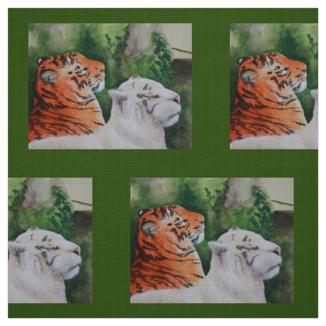 Tecido Grandes Gatos (Modelo)