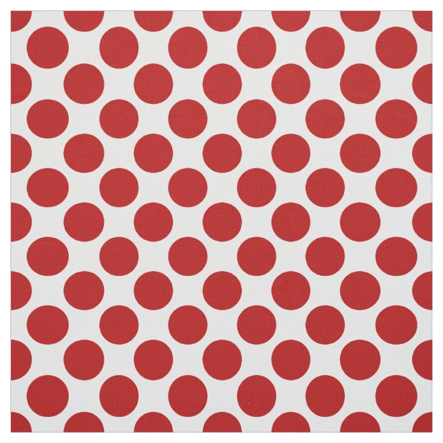 Tecido Grandes pontos retrorreflectores - vermelho e bran (Modelo)