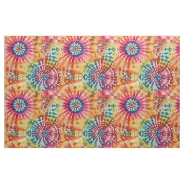 Tecido Gravata Tie-Dye Colorida (Jarda)