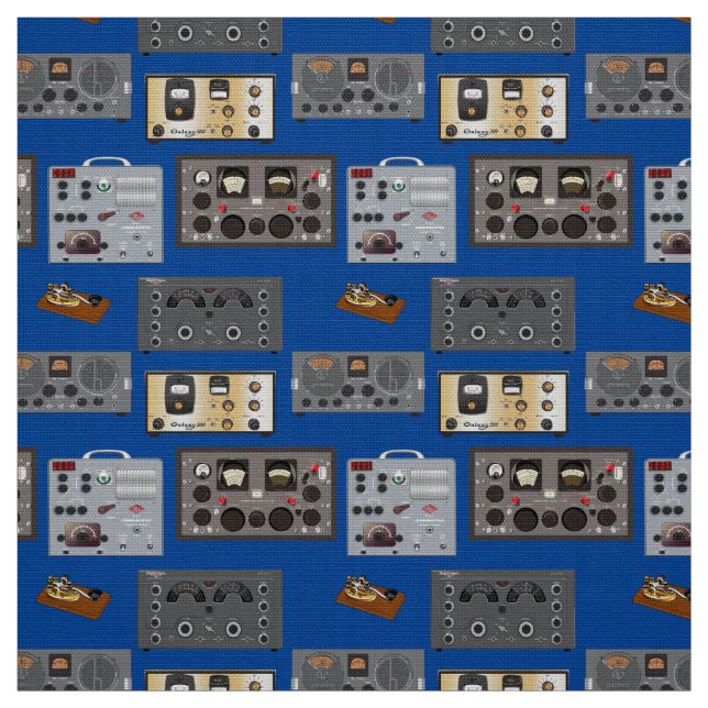 Tecido Grelha de rádios de ham clássicos (Modelo)