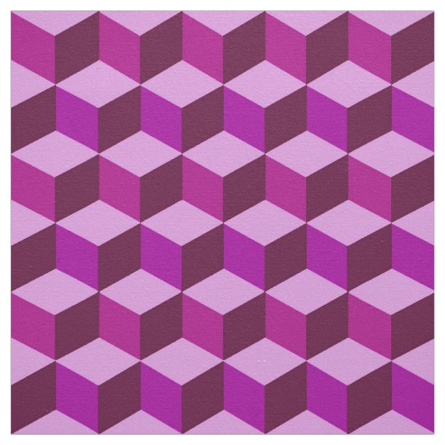Tecido Grelha Diamante Moderna, Ametista Roxo e Violeta (Modelo)
