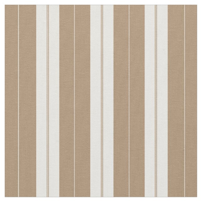 Tecido Greve de Tique Branco-Marrom Elegante (Detalhe)