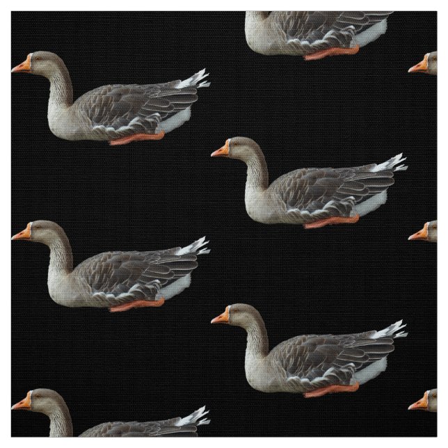 Tecido Greylag Swan Goose Cross (Modelo)
