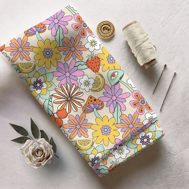 Tecido Groovy 70s Flor ID929 (Criador carregado)