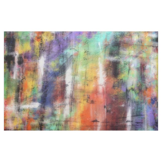 Tecido Grunge artístico (Fat Quarter)