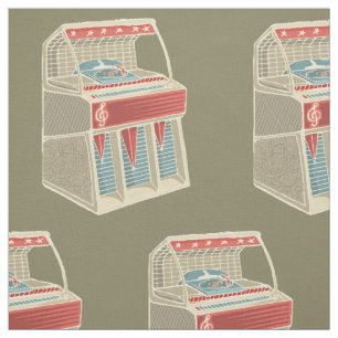 Tecido Grunge Jukebox