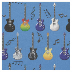 Tecido Guitarras Elétricas