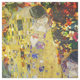 Tecido Gustav Klimt é o TRIBUTE Kiss_EDITED ART