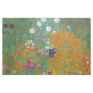 Tecido Gustav Klimt - Jardim Flor