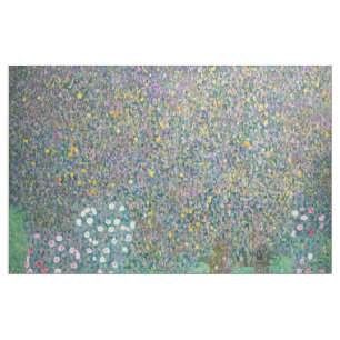 Tecido Gustav Klimt - Roseiras sob as Árvores