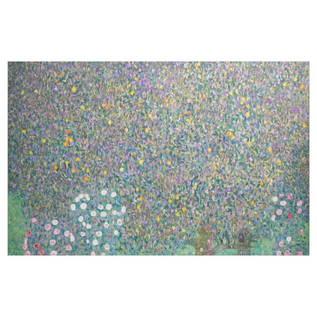 Tecido Gustav Klimt - Roseiras sob as Árvores (Jarda)