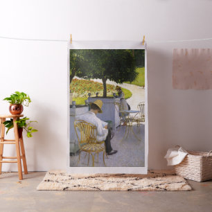 Tecido Gustave Caillebotte - As Árvores Laranja