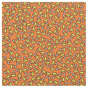 Tecido Halloween Candy Corn Pattern