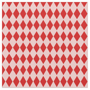 Tecido halloween harlequin - corante vermelho-rosa