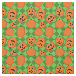 Tecido Halloween Pumpkins