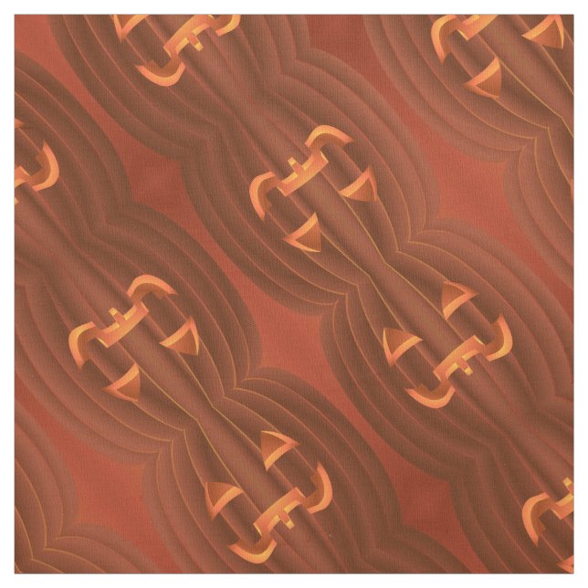 Tecido Halloween Tecidos Jack-o-lantern personaliz (Modelo)