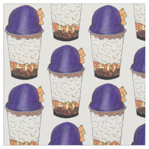Tecido Halo-Halo (Haluhalo) Filipino Havaiano de Gelo