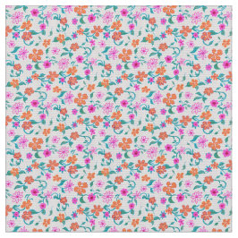 Tecido Hand Drawn Tiny Floral Pattern