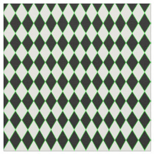 Tecido harlequim verde-preto das sanduíches