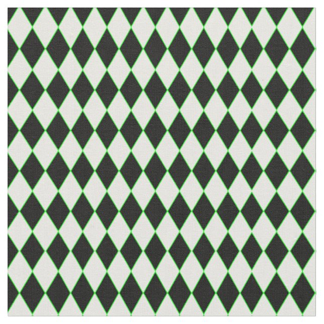 Tecido harlequim verde-preto das sanduíches (Detalhe)