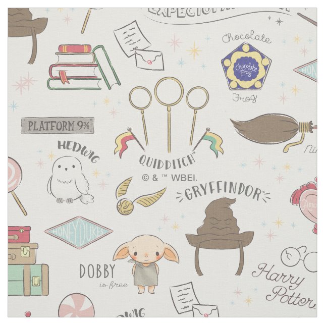Tecido HARRY POTTER™ Tiny Magic Pattern (Modelo)