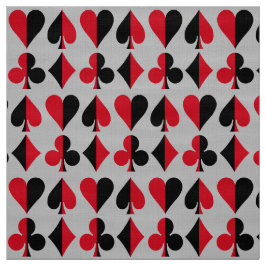 Tecido Heart Spade Diamond Club