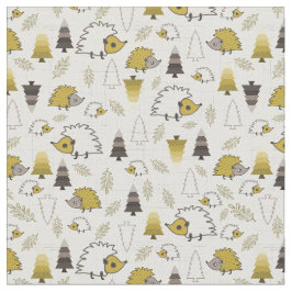 Tecido Hedgehogs Nocturnos Diversão Noite Visão 