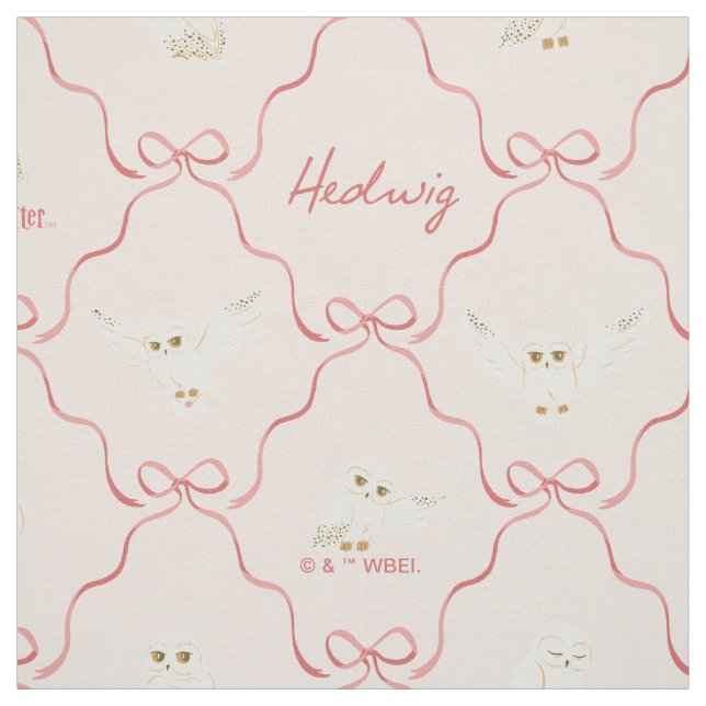 Tecido Hedwig Pink Ribbon Pattern (Modelo)