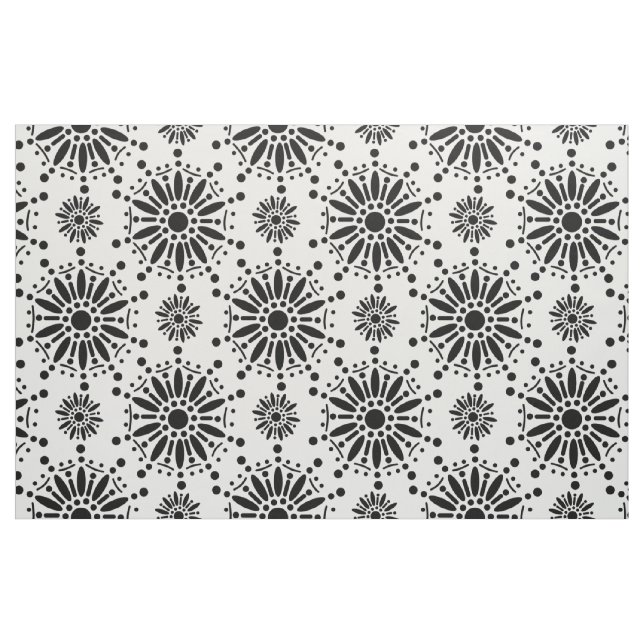 Tecido Henna Black Star (Fat Quarter)