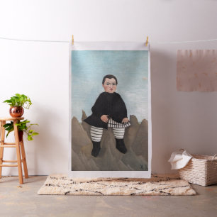 Tecido Henri Rousseau - Menino nas Rochas