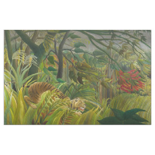 Tecido Henri Rousseau - Surpreendido!