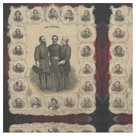 Tecido Heróis da Guerra Civil dos EUA 🏛️ Buff