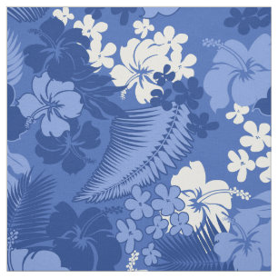 Tecido Hibiscus Havaiano de Kona Bay