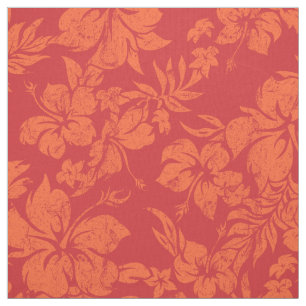 Tecido Hibiscus Pareau Hawaiian - Impressão