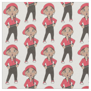 Tecido Hip Hop Dance Jazz Breakdancing Crew Hiphop Red