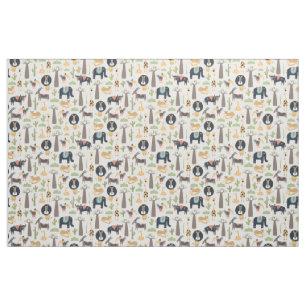 Tecido Hippy Wild African Animal Seimless Pattern
