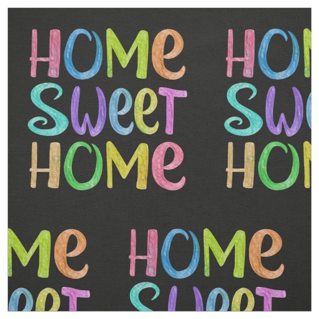 Tecido Home Sweet Home (Modelo)
