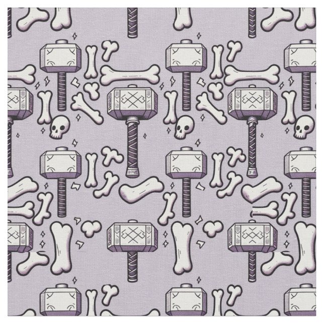 Tecido Hora do Hammertime! (Detalhe)