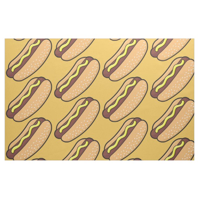 Tecido Hotdog (Fat Quarter)