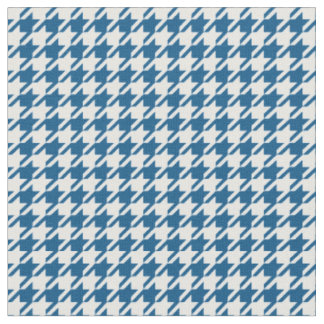 Tecido Houndstooth azul & branco do Snorkel