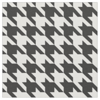 Tecido Houndstooth clássico