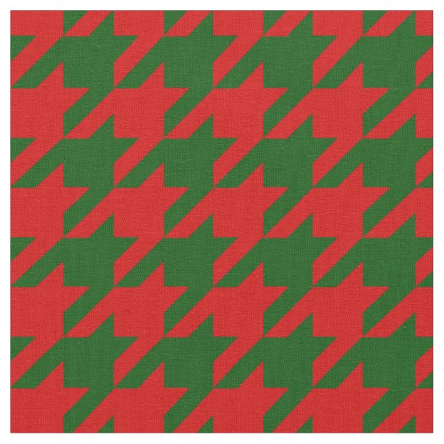 Tecido houndstooth do Natal (Detalhe)