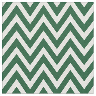 Tecido Hunter Green Modern Chevron Stripes